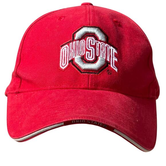 Red Ohio State Men's Hat - Picture 1 of 6